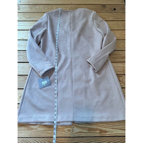 NWT $115 Marc New York Snap Front Jacket Size Large Women’s Light Pink - Picture 8 of 10